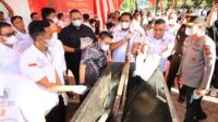 Polda Aceh Musnahkan 80,5 Kg Sabu Asal Thailand dan 1,3 Ton Ganja