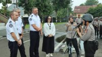 Kunjungan Delegasi Kepolisian Prancis Perkuat Kerja Sama dan Motivasi Calon Bintara Polwan