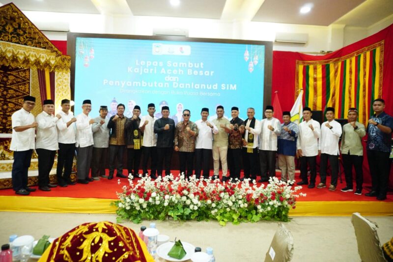 Pimpinan DPRK Aceh Besar Hadiri Lepas Sambut Kajari dan Danlanud SIM