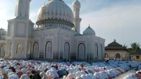 Ribuan Jemaah Syattariyah Nagan Raya Rayakan Idul Fitri Lebih Awal