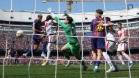 Barcelona Vs Rayo Vallecano: Gol Ronald Araujo Menangkan Barca