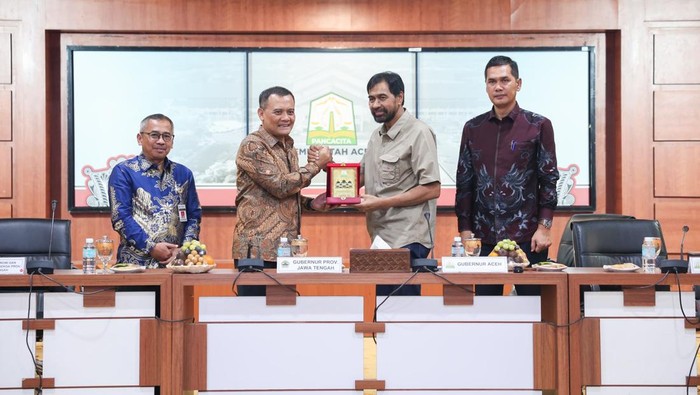 Perkuat Ekonomi Aceh, Mualem Teken Kerja Sama Rp1,06 Triliun dengan Jawa Tengah