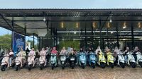 Makin Stylish! Intip Keseruan Pecinta Yamaha Grand Filano Taklukkan Jalanan Meureudu
