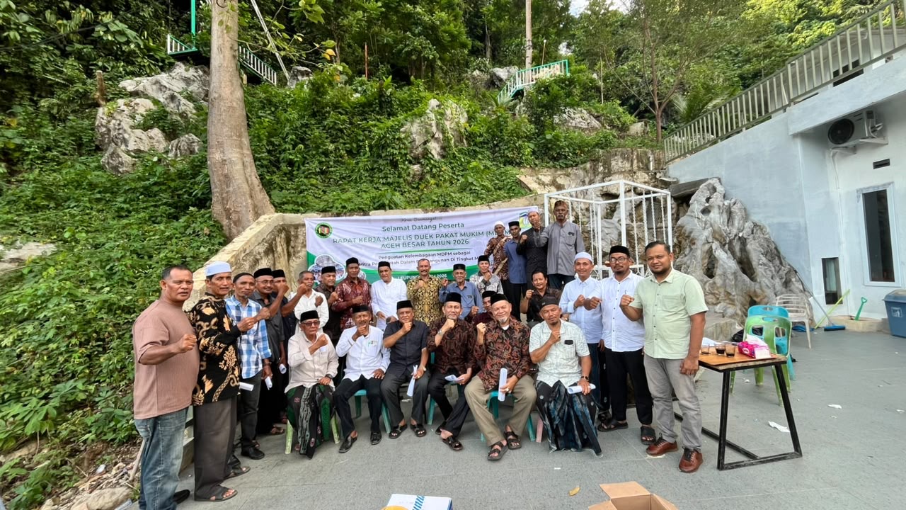 Majelis Duek Pakat Mukim Aceh Besar Gelar Rakor, Soroti Lemahnya Pemerintahan Imeum Mukim