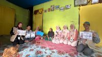 Aksi Keren Mahasiswa KKN USK di Pidie Jaya, Datangi Rumah Warga untuk Cek Kesehatan Gratis