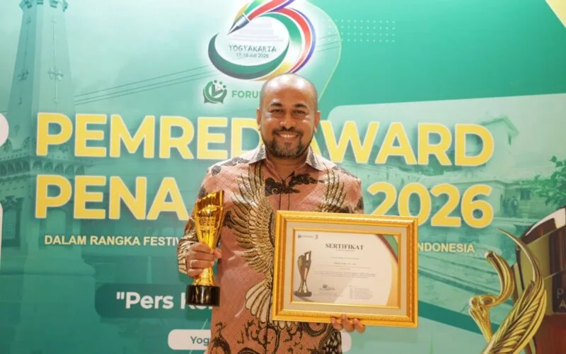 Sukses Bangun Komunikasi Publik, Fadhil Ilyas Dinobatkan sebagai The Best Communication Leader 2026