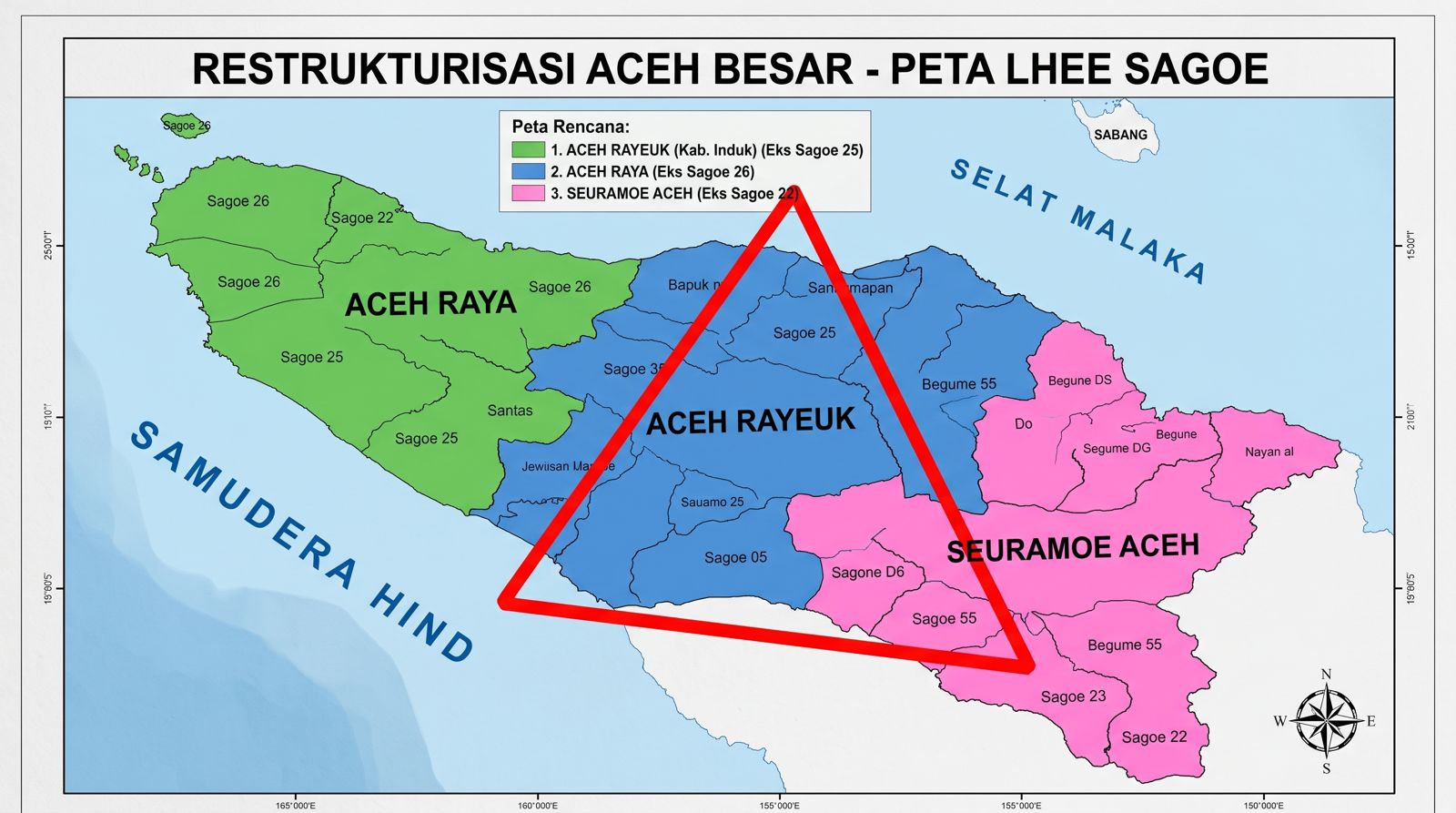 Sambut Kembali Konsep Lhee Sagoe, Aceh Besar Siap Dimekarkan Menjadi 3 Kabupaten