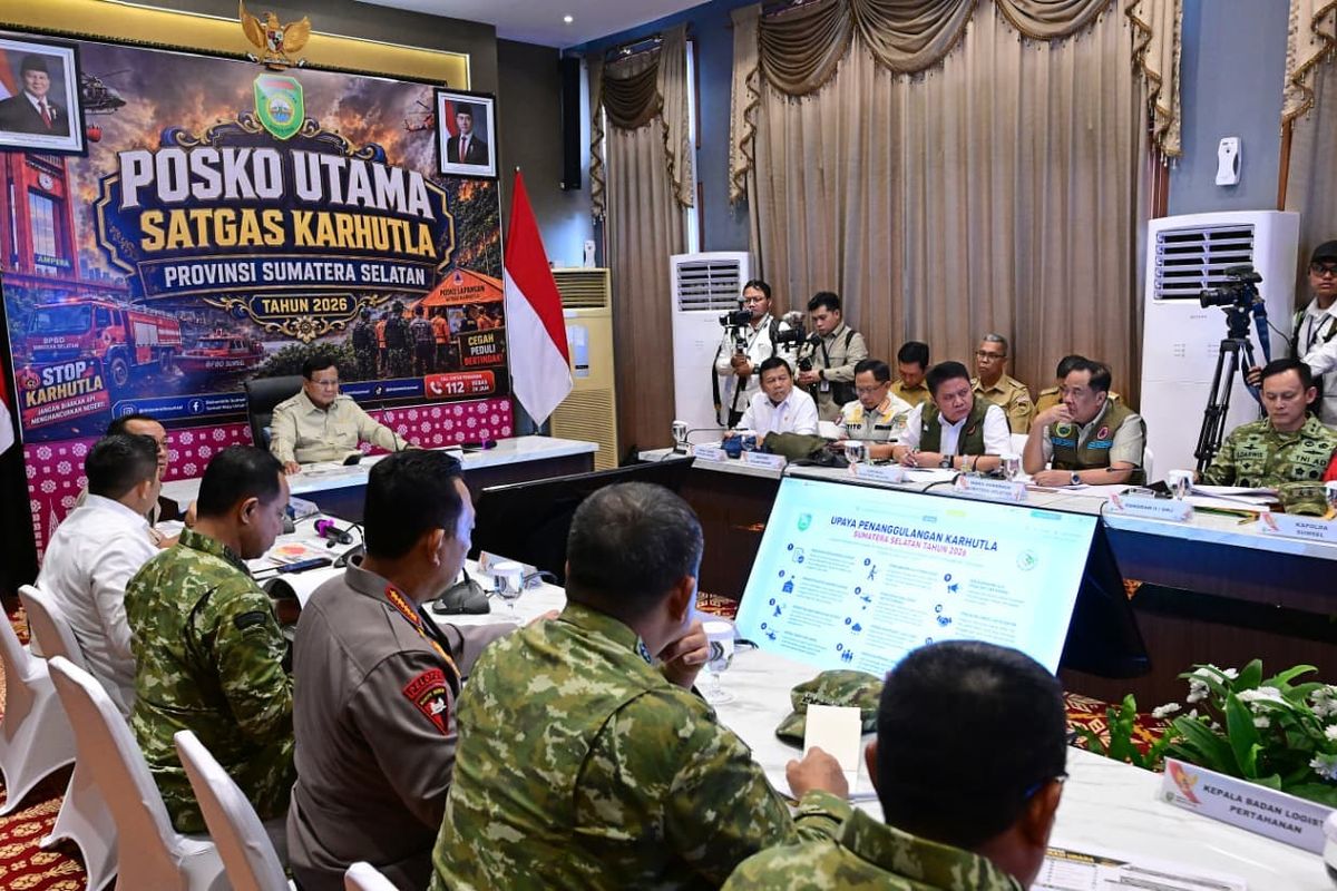 Laporan Karhutla Gubernur Jambi ke Prabowo Tuai Sorotan, Data Lapangan Justru Menunjukkan Luas Lahan Terbakar Melonjak