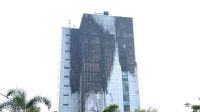 Penampakan Gedung Bapenda DKI Usai Kebakaran, Bagian Tengah hingga Atas Hangus