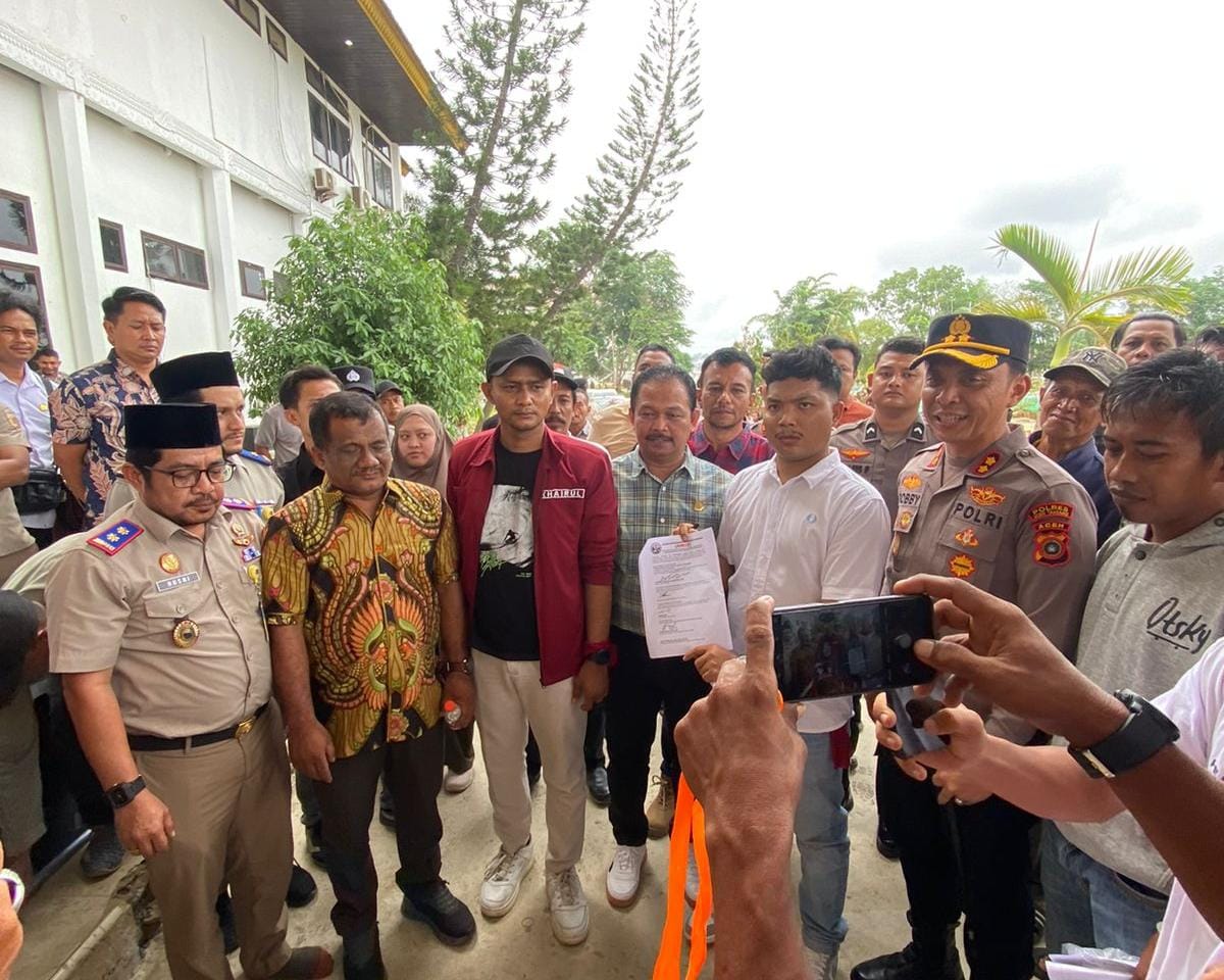 AM2S Gelar Demonstrasi di Kantor Bupati, Minta Kejelasan HGU PT Semadam