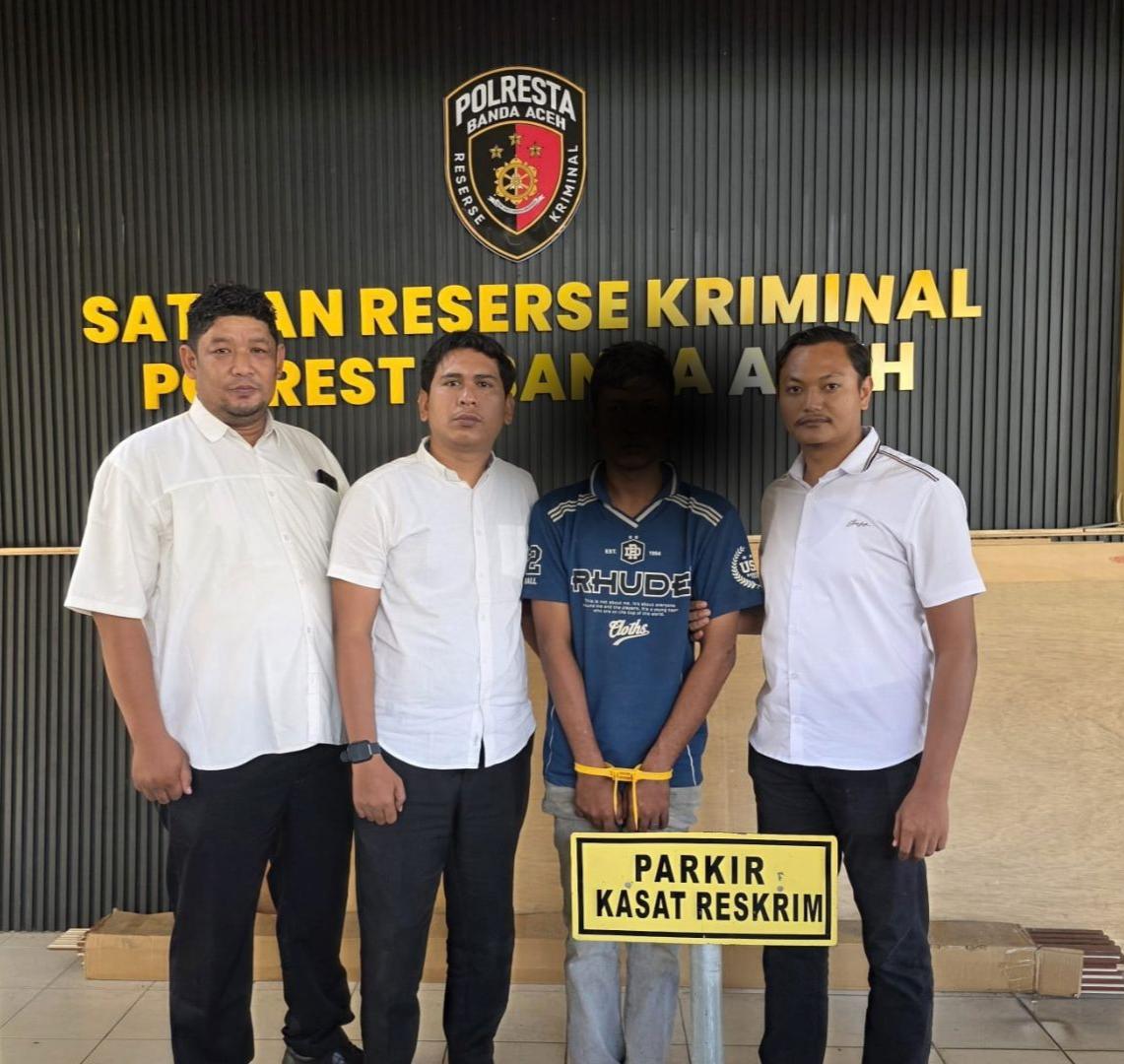 Terduga Pelaku Penggelapan Scoopy Ditangkap di Ulee Lheue, Motor Dijual ke Sumut seharga Rp.4,4 Juta