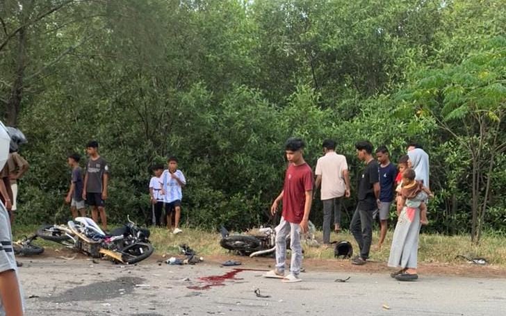 Adu Kecepatan di Jalan Lurus, Dua Motor Pelajar Bertabrakan, Satu Nyawa Melayang