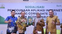 Bank Aceh Sosialisasikan Internet Banking Corporate Kepada Satuan Pendidikan di Bireuen