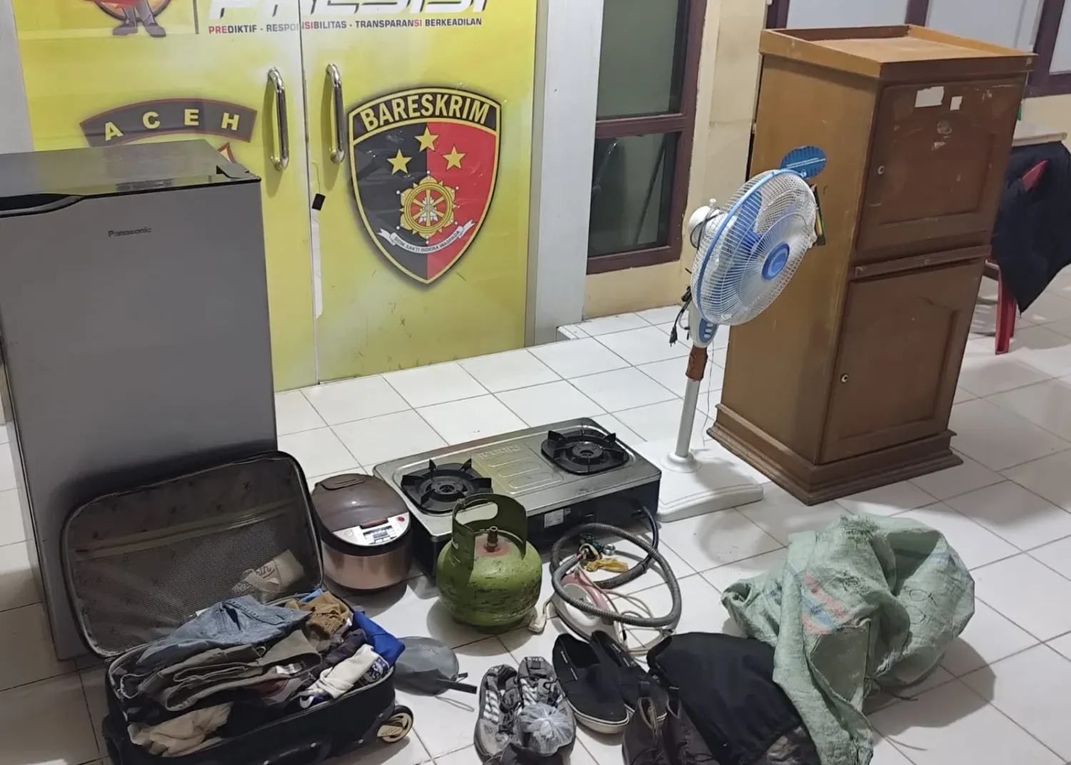 Tersangka Pencurian di Baitussalam Akui Bobol Dua Rumah di Kajhu