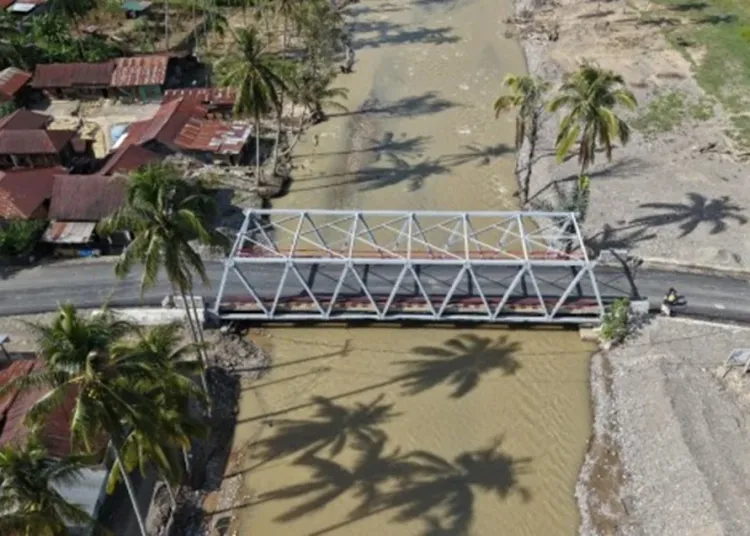 Urat Nadi Gayo Lues-Aceh Tengah Kembali Berdetak, Perbaikan Jembatan Lumut Tuntas 100 Persen