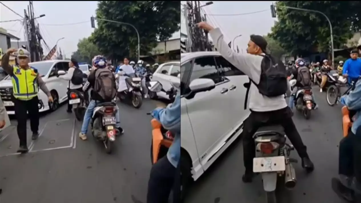 Iring-iringan Diduga Rombongan Pejabat Halangi Ambulans, Warga Sampai Kehabisan Suara
